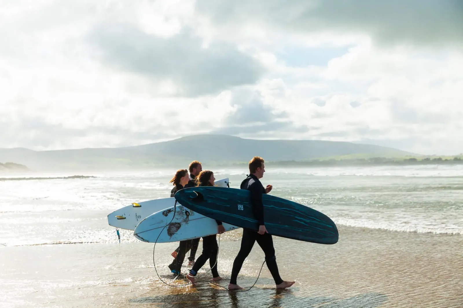 Campamento de surf sin clases de español
